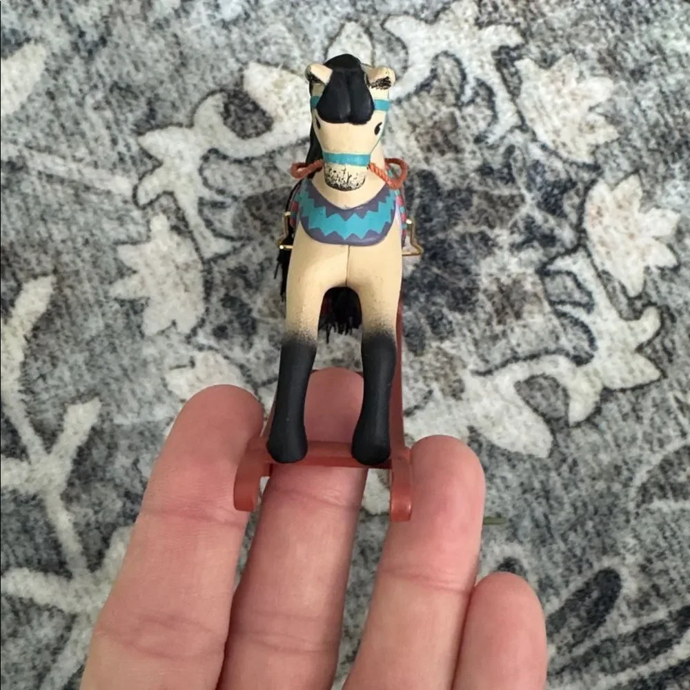 Hallmark 1991 Rocking Horse Ornament